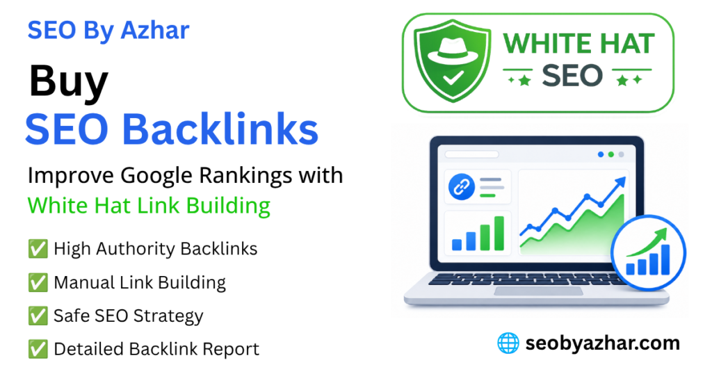 Buy SEO Backlinks with White Hat Link Building Services